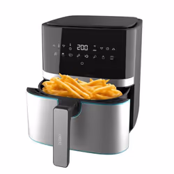 Cecotec 03315 friggitrice Singolo 5,5 L Indipendente 1700 W Friggitrice ad aria calda Nero, Acciaio inox - Vista aggiuntiva 8