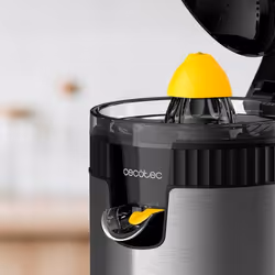 Cecotec Xqueeze RetroJuice 600 Steel Centrifuga spremiagrumi 600 W Nero, Metallico - Vista aggiuntiva 8