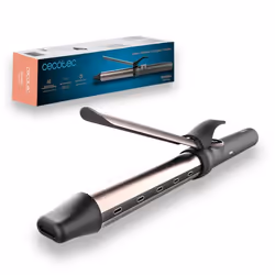 Cecotec Bamba SurfCare Epic Curly Sphere Ferro per ricci Caldo Nero, Bronzo 1,8 m
