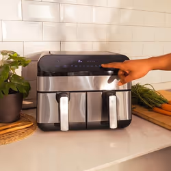 Cecotec Advance 9000 Doppia 9 L Indipendente 2800 W Friggitrice ad aria calda Nero, Acciaio inox - Vista aggiuntiva 8