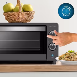 Cecotec 03816 forno 10 L 1000 W Nero - Vista aggiuntiva 4