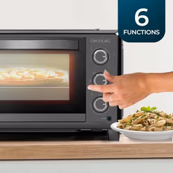 Cecotec 03818 forno 26 L 1500 W Nero - Vista aggiuntiva 6