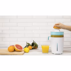 Cecotec Zitrus TowerAdjust Easy 800 Spremiagrumi manuale 800 W Azzurro, Bianco - Vista aggiuntiva 6