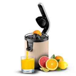 Cecotec Xqueeze RetroJuice 600 Estrattore di succo 600 W Beige, Nero, Acciaio inox
