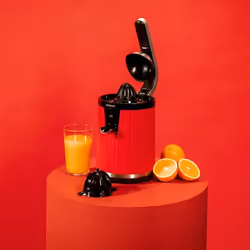 Cecotec Xqueeze RetroJuice 600 Estrattore di succo 600 W Nero, Rosso, Acciaio inox - Vista aggiuntiva 5