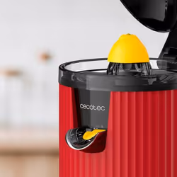 Cecotec Xqueeze RetroJuice 600 Estrattore di succo 600 W Nero, Rosso, Acciaio inox - Vista aggiuntiva 8