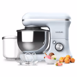 Cecotec Cecomixer Merengue 5L 1200, Sbattitore con base, Blu, Sbattitura, Impasto, Miscelatura, Stirring, Whisking, 5 L, Mano ...