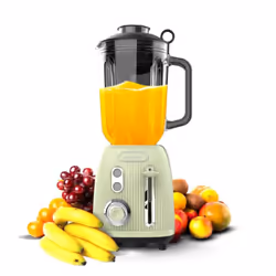 Massima potenza: la potenza da 1200 W del frullatore ti permetterà di ottenere miscele pregiate e omogenee in modo rapido. Ca ...