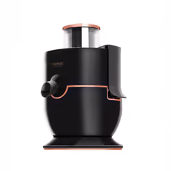 Cecotec 04081, Centrifuga spremiagrumi, Nero, 19000 Giri/min, 500 ml, Manopola, Titanio