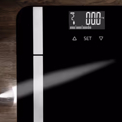 Cecotec Surface Precision 9450 Quadrato Nero, Bianco Bilancia pesapersone elettronica