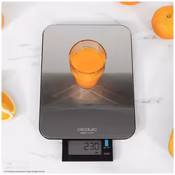 Cecotec 04098 bilancia da cucina Acciaio inox Rettangolo Bilancia da cucina elettronica - Vista aggiuntiva 7