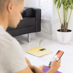 Cecotec Surface Precision 10400 Smart Healthy Vision Rettangolo Giallo Bilancia pesapersone elettronica - Vista aggiuntiva 5