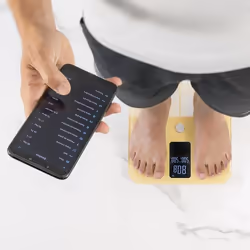 Cecotec Surface Precision 10400 Smart Healthy Vision Rettangolo Giallo Bilancia pesapersone elettronica - Vista aggiuntiva 8