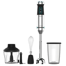 Cecotec 04272 frullatore 0,8 L Frullatore ad immersione 1500 W Nero, Acciaio inox