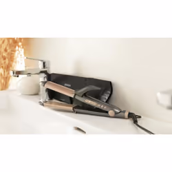 Cecotec Bamba RitualCare 1000 Ceramic 2in1 Piastra per capelli Caldo Grigio, Rosa 82 W 2 m - Vista aggiuntiva 7