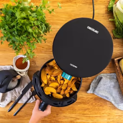 Cecotec Cecofry Essential Rapid MoonTouch Singolo 2,5 L Indipendente 1200 W Friggitrice ad aria calda Nero - Vista aggiuntiva 4