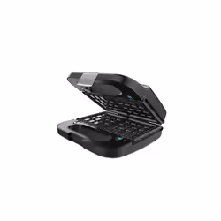 Cecotec 04309 tostiera 1000 W Nero, Acciaio satinato