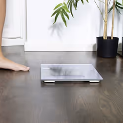 Cecotec Surface Precision Healthy Quadrato Grigio, Trasparente, Bianco Bilancia pesapersone elettronica - Vista aggiuntiva 4
