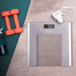 Cecotec Surface Precision Healthy Quadrato Grigio, Trasparente, Bianco Bilancia pesapersone elettronica - Vista aggiuntiva 7