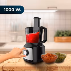 Cecotec 04351 robot da cucina 1000 W 2 L Nero, Acciaio inox - Vista aggiuntiva 4