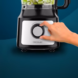 Cecotec 04351 robot da cucina 1000 W 2 L Nero, Acciaio inox - Vista aggiuntiva 6