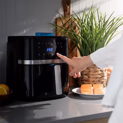 Cecotec Drip 5000 Singolo 5,5 L Indipendente 1500 W Friggitrice ad aria calda Nero - Vista aggiuntiva 8