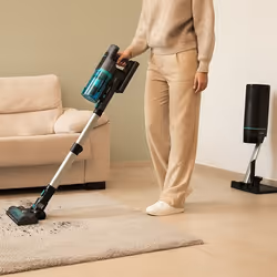 Cecotec Conga Rockstar 10000 Nebula Station Aspirapolvere a bastone 2 in 1 AC Secco Senza sacchetto 3 L 450 W Nero, Acciaio inox - Vista aggiuntiva 6