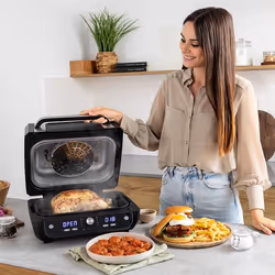 Cecotec Cecofry FireDome 8000 Pro Singolo 8 L Indipendente 1700 W Friggitrice ad aria calda Nero, Acciaio inox - Vista aggiuntiva 6