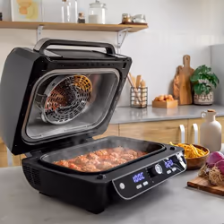Cecotec Cecofry FireDome 8000 Pro Singolo 8 L Indipendente 1700 W Friggitrice ad aria calda Nero, Acciaio inox - Vista aggiuntiva 7