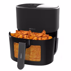 Cecotec 04967 friggitrice Singolo 6 L Indipendente 1700 W Friggitrice ad aria calda Nero - Vista aggiuntiva 4