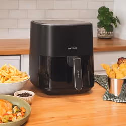 Cecotec 04971 friggitrice Singolo 5,5 L Indipendente 1500 W Friggitrice ad aria calda Nero - Vista aggiuntiva 7