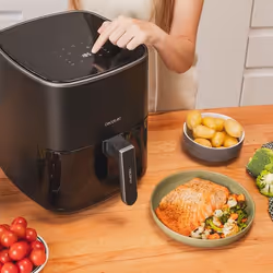 Cecotec 04971 friggitrice Singolo 5,5 L Indipendente 1500 W Friggitrice ad aria calda Nero - Vista aggiuntiva 8