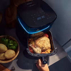 Cecotec Cecofry Neon 5000 Singolo 5 L Indipendente Friggitrice ad aria calda Nero - Vista aggiuntiva 8