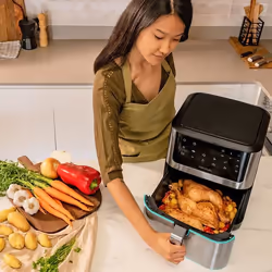 Cecotec Cecofry Supreme 8000 Singolo 8 L Indipendente 1800 W Friggitrice a basso contenuto di grassi Nero, Acciaio inox - Vista aggiuntiva 4