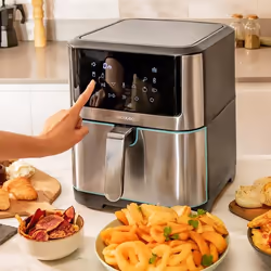 Cecotec Cecofry Supreme 8000 Singolo 8 L Indipendente 1800 W Friggitrice a basso contenuto di grassi Nero, Acciaio inox - Vista aggiuntiva 7