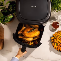 Cecotec Cecofry Bombastik 6000 Full Singolo 6 L Indipendente 1700 W Friggitrice ad aria calda Nero - Vista aggiuntiva 5