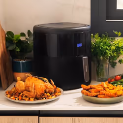 Cecotec Cecofry Bombastik 6000 Full Singolo 6 L Indipendente 1700 W Friggitrice ad aria calda Nero - Vista aggiuntiva 7