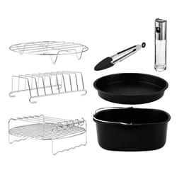Cecotec 04995 accessorio per friggitrice Kit di accessori Nero, Acciaio inox