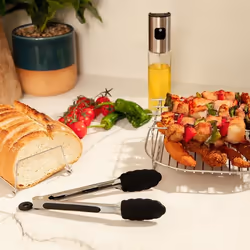 Cecotec 04995 accessorio per friggitrice Kit di accessori Nero, Acciaio inox