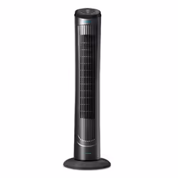 Cecotec FORCESILENCE 9090 SKYLINE, Ventilatore a torretta, Nero, Pavimento, Pulsanti, Wireless, 7,5 h, 45 W
