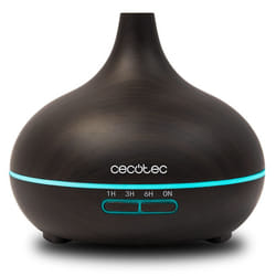 Cecotec Pure Aroma 300 umidificatore Ultrasonico 0,3 L Nero, Legno 10 W