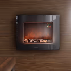 Cecotec Ready Warm 2600 Curved Flames Interno Caminetto da incasso Elettrico Nero - Vista aggiuntiva 3