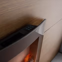 Cecotec Ready Warm 2600 Curved Flames Interno Caminetto da incasso Elettrico Nero - Vista aggiuntiva 7