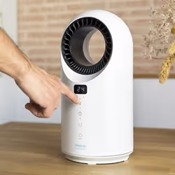 Cecotec Readywarm 8200 Bladeless Interno Nero, Bianco 1500 W Riscaldatore ambiente elettrico con ventilatore - Vista aggiuntiva 5