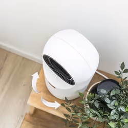 Cecotec Readywarm 8200 Bladeless Interno Nero, Bianco 1500 W Riscaldatore ambiente elettrico con ventilatore - Vista aggiuntiva 8