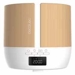 Cecotec 05647 umidificatore Vapore 0,5 L Bianco, Legno 15,6 W