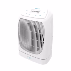 Cecotec 05801, Riscaldatore ambiente elettrico con ventilatore, 60°, Interno, Scrivania, Pavimento, Bianco, LCD