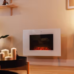 Cecotec 05828 camino Interno Camino montabile a parete Elettrico Bianco - Vista aggiuntiva 6