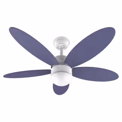 Cecotec 05879, Ventilatore domestico con pale, Viola, Bianco, Soffitto, Wireless, 8 h, dC