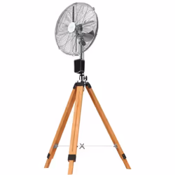 Cecotec EnergySilence 1600 Woody Smart, Ventilatore domestico con pale, Nero, Metallico, Legno, Pavimento, Legno, 80°, Wirele ...